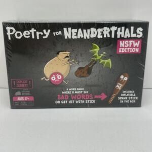 Poetry for Neanderthals NSFW Edition by Exploding Kittens Card Game - NEW SEALED